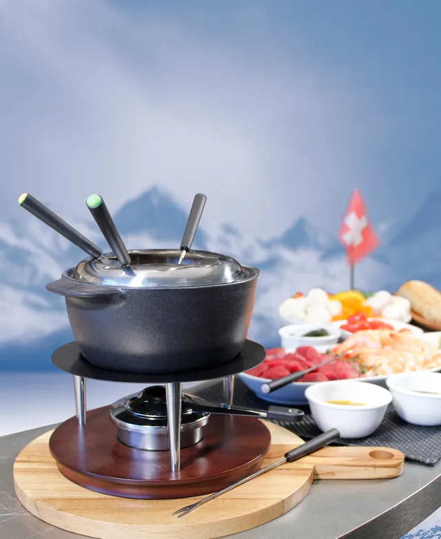 Swissmar Arolla 9-piece Electric Fondue Set