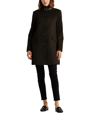 Lauren Ralph Lauren Women's Buckle-Collar Coat, Created for Macy's