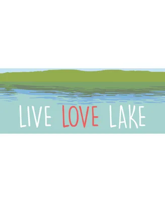 Liora Manne' Frontporch Live Love Lake 2' x 5' Runner Outdoor Area Rug