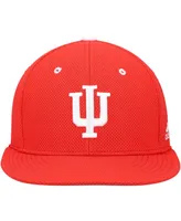 Men's adidas Indiana Hoosiers Crimson On-Field Baseball Fitted Hat