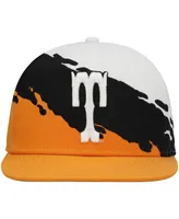 Men's Mitchell & Ness Tennessee Orange, White Tennessee Volunteers Paintbrush Snapback Hat
