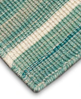 Liora Manne' Aruba Faded Stripe 8'3" x 11'6" Area Rug