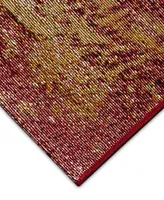 Liora Manne' Marina Lava 1'11" x 7'6" Runner Outdoor Area Rug