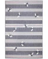 Liora Manne' Malibu Sweet Bees 3'3" x 4'11" Outdoor Area Rug