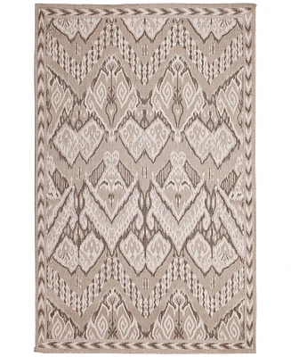 Liora Manne' Malibu Ikat 4'10" x 7'6" Outdoor Area Rug