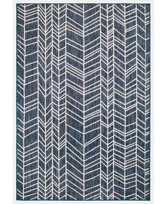 Liora Manne' Carmel Chevron 3'3" x 4'11" Outdoor Area Rug