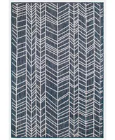 Liora Manne' Carmel Chevron 3'3" x 4'11" Outdoor Area Rug