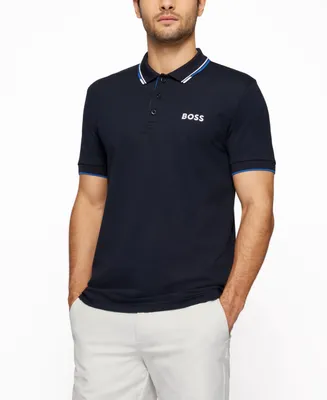 Boss by Hugo Boss Men's Cotton-Blend Polo Shirt