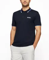 Boss by Hugo Men's Cotton-Blend Polo Shirt