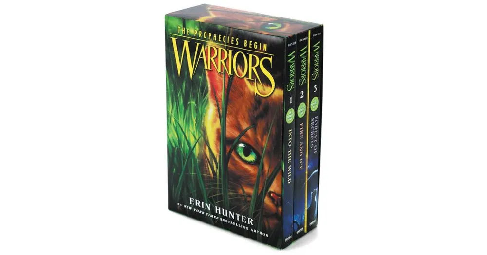 Warriors Box Set: Volumes 1 to 3: Into the Wild, Fire and Ice, Forest of Secrets by Erin Hunter