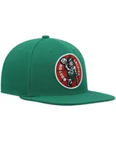 Men's Mitchell & Ness Kelly Green Boston Celtics Hardwood Classics Team Ground 2.0 Snapback Hat