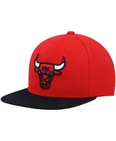 Men's Mitchell & Ness Red, Black Chicago Bulls Team Two-Tone 2.0 Snapback Hat