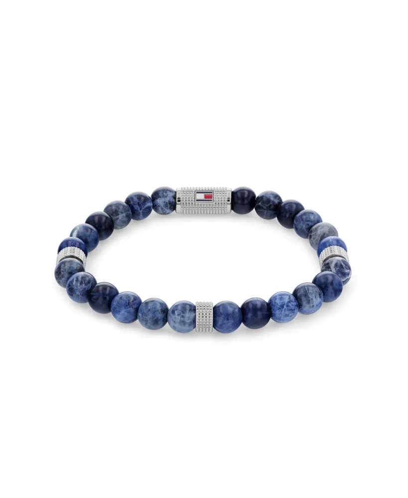 Tommy Hilfiger Men's Stone Beaded Bracelet