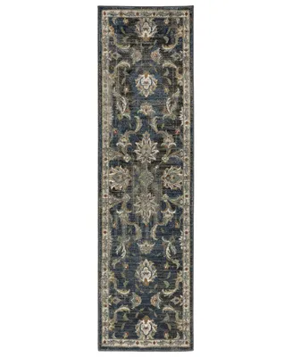 Jhb Design Adria ADR333B 2'3" x 7'6" Runner Area Rug