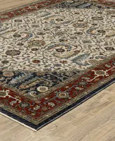 Jhb Design Devine DEV52W1 2'3" x 7'6" Runner Area Rug