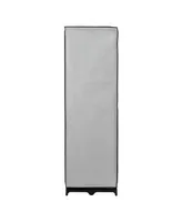 Wide Double Door Portable Wardrobe Closet with Cover, 36"