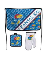 WinCraft Kansas Jayhawks 3-Piece Barbecue Set