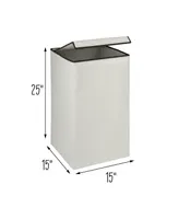 Collapsible Square Hamper with Lid
