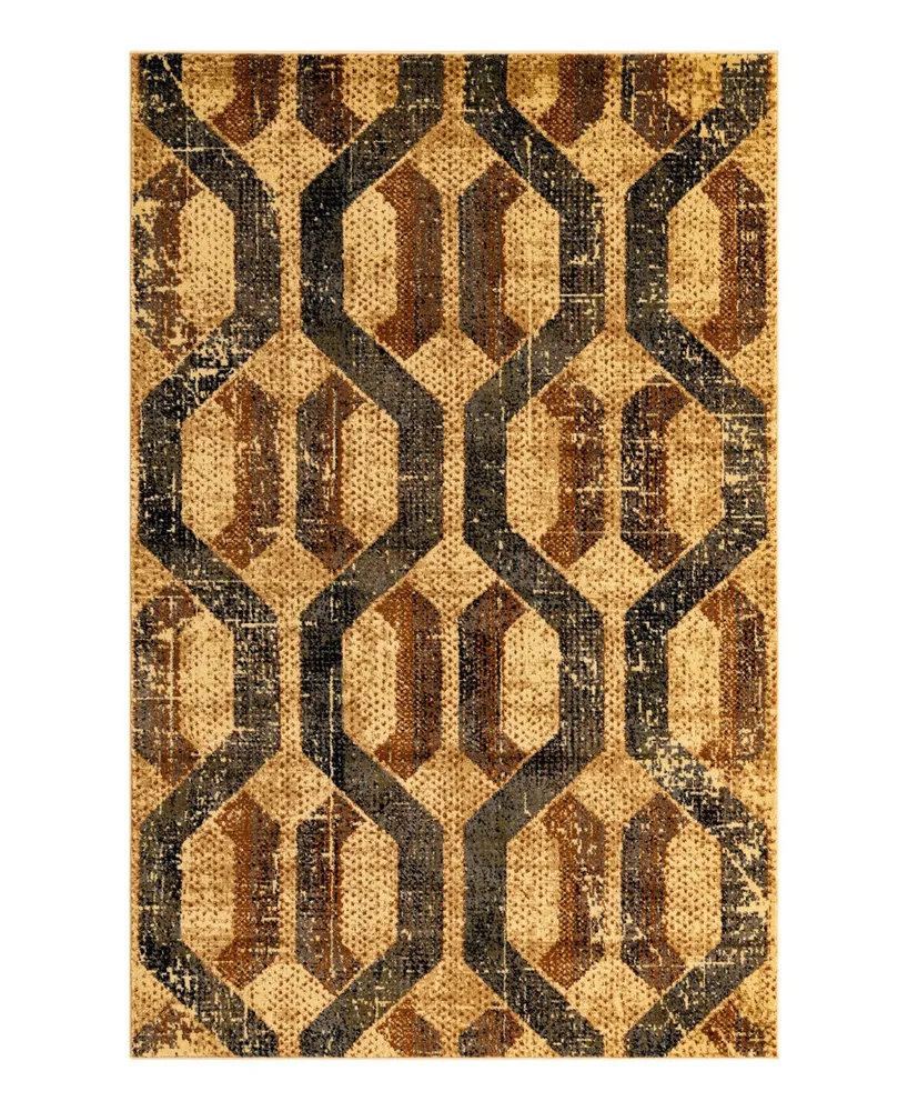 Bayshore Home Titan TTN02 5'3" x 8' Area Rug