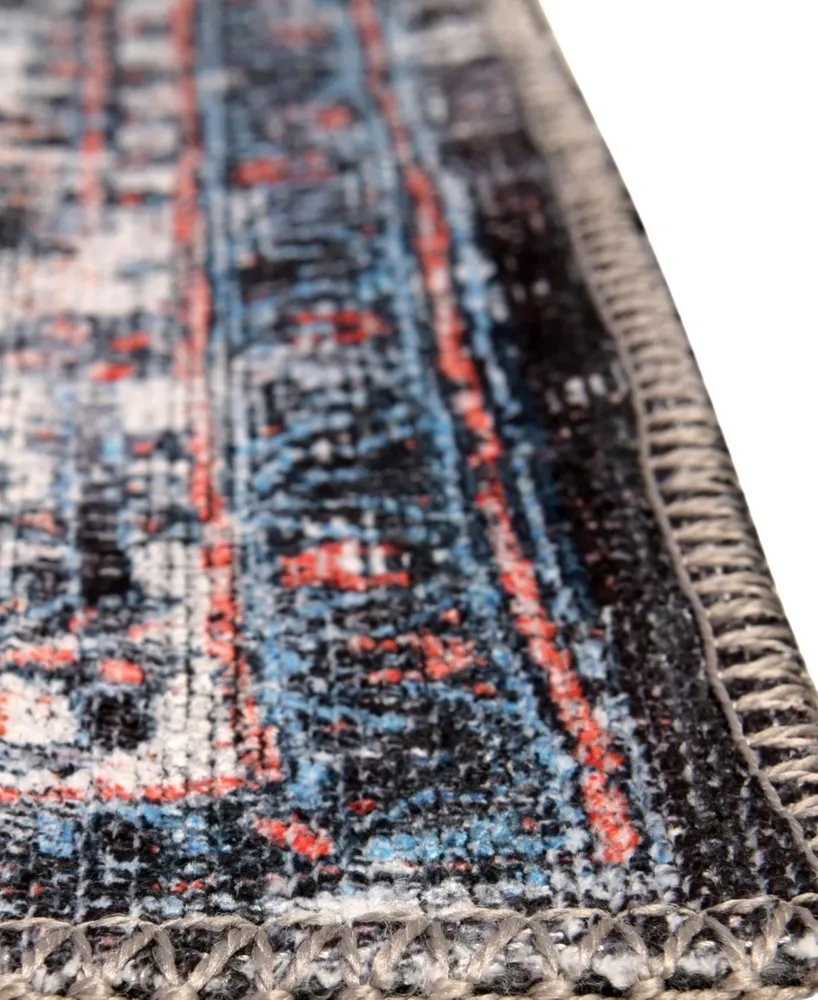 Bayshore Home Washable Reflections REF04 5'3" x 8' Area Rug