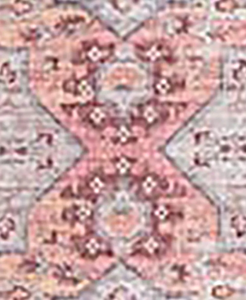 Bayshore Home Washable Reflections REF09 2' x 5' Runner Area Rug
