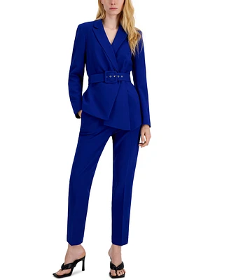 Tahari Asl Belted Pantsuit