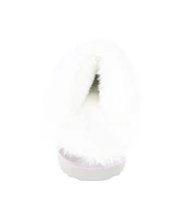 Izod Women's Demi Cable Knit Scuff Slippers