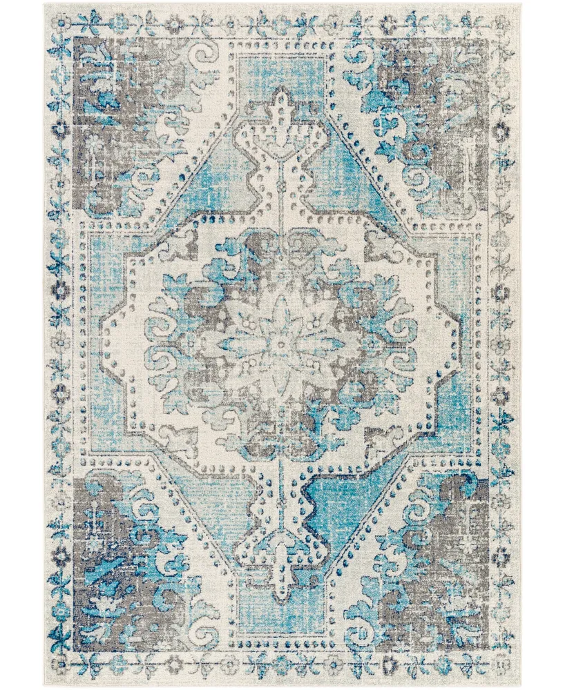 Surya Harput HAP11303 7'10" x 10'3" Area Rug - Teal