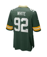 Men's Nike Reggie White Green Green Bay Packers Game Retired Player Jersey