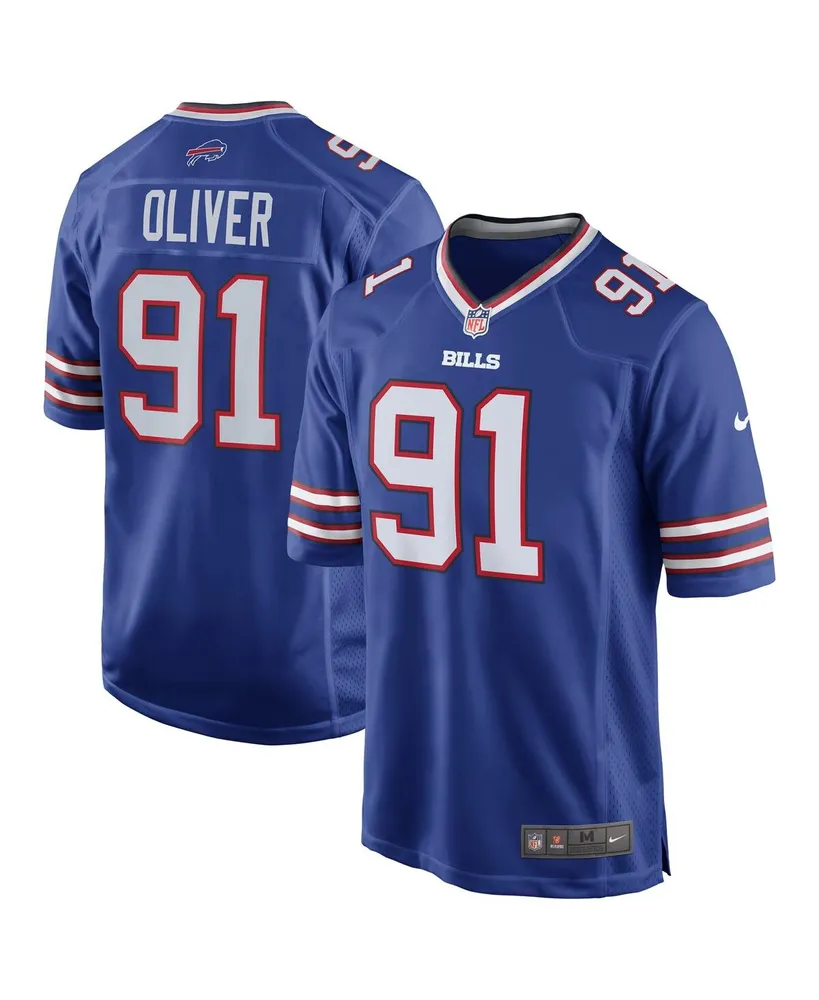 Nike Game Away Ed Oliver Buffalo Bills Jersey