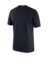 Men's Nike Navy West Virginia Mountaineers Velocity Legend Space-Dye Performance T-shirt