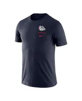 Men's Nike Navy Gonzaga Bulldogs Logo Stack Legend Performance T-shirt