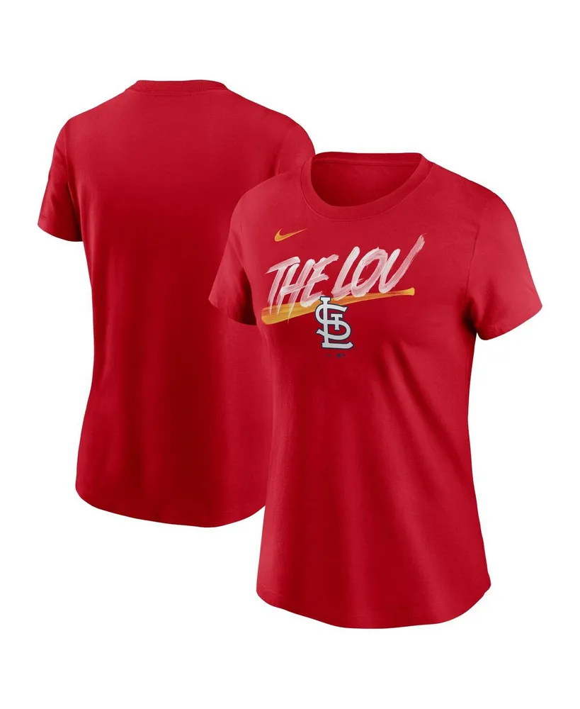 Refried Apparel Red St. Louis Cardinals Cropped T-Shirt