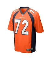 Men's Nike Garett Bolles Orange Denver Broncos Game Jersey