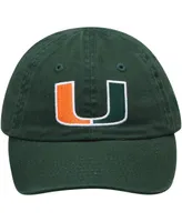 Infant Unisex Top of The World Green Miami Hurricanes Mini Me Adjustable Hat