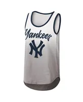 Women's G-iii 4Her by Carl Banks White New York Yankees Logo Opening Day Tank Top