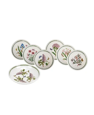 Portmeirion Botanic Garden Pasta Bowl Set, 7 Pieces