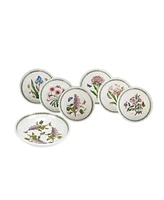 Portmeirion Botanic Garden Pasta Bowl Set, 7 Pieces