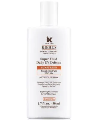Kiehls Since 1851 Dermatologist Solutions Super Fluid Daily Uv Defense Sunscreen