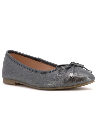 Nautica Big Girls Alonna Ballet Flat