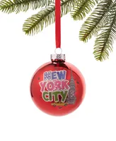 Holiday Lane New York Glass Nyc Ornament, Created for Macy's