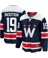 Men's Fanatics Nicklas Backstrom Navy Washington Capitals Alternate 2020/21 Premier Breakaway Player Jersey