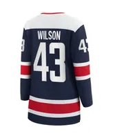 Women's Fanatics Tom Wilson Navy Washington Capitals Alternate 2020/21 Premier Breakaway Player Jersey