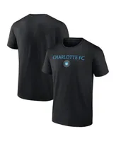 Men's Fanatics Black Charlotte Fc Ultimate Highlight T-shirt