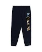 Men's Concepts Sport Navy St. Louis Blues Big and Tall Pullover Hoodie Joggers Sleep Set