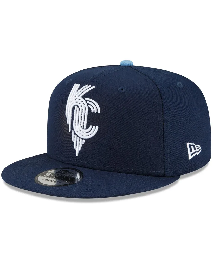 Men's New Era Navy Kansas City Royals City Connect 9FIFTY Snapback Adjustable Hat