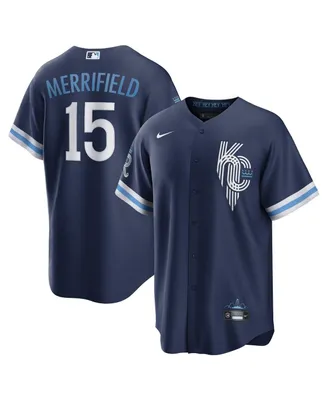 Men's Nike Navy Kansas City Royals Connect Replica Player Jersey