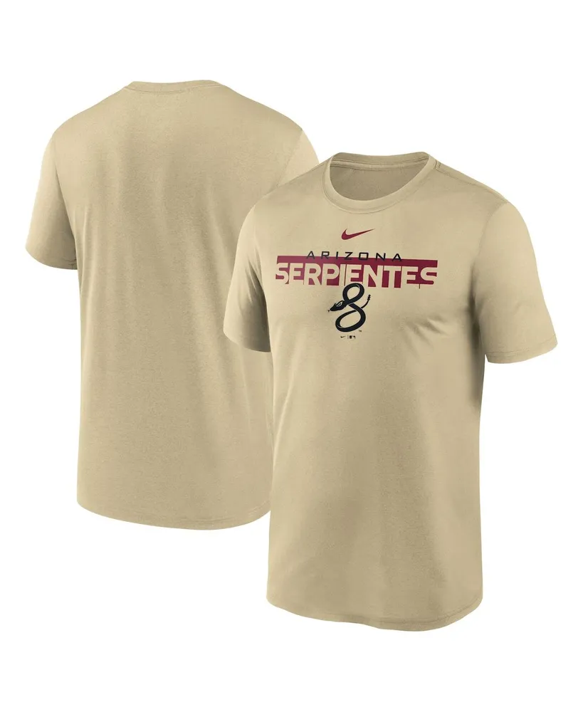 Men's Nike Anthracite Arizona Diamondbacks Authentic Collection Velocity Practice Performance T-Shirt Size: Small