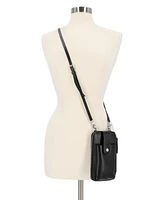Timberland Rfid Leather Phone Crossbody Wallet Bag