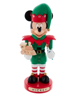 Kurt Adler Disney Mickey The Elf Nutcracker, 10"